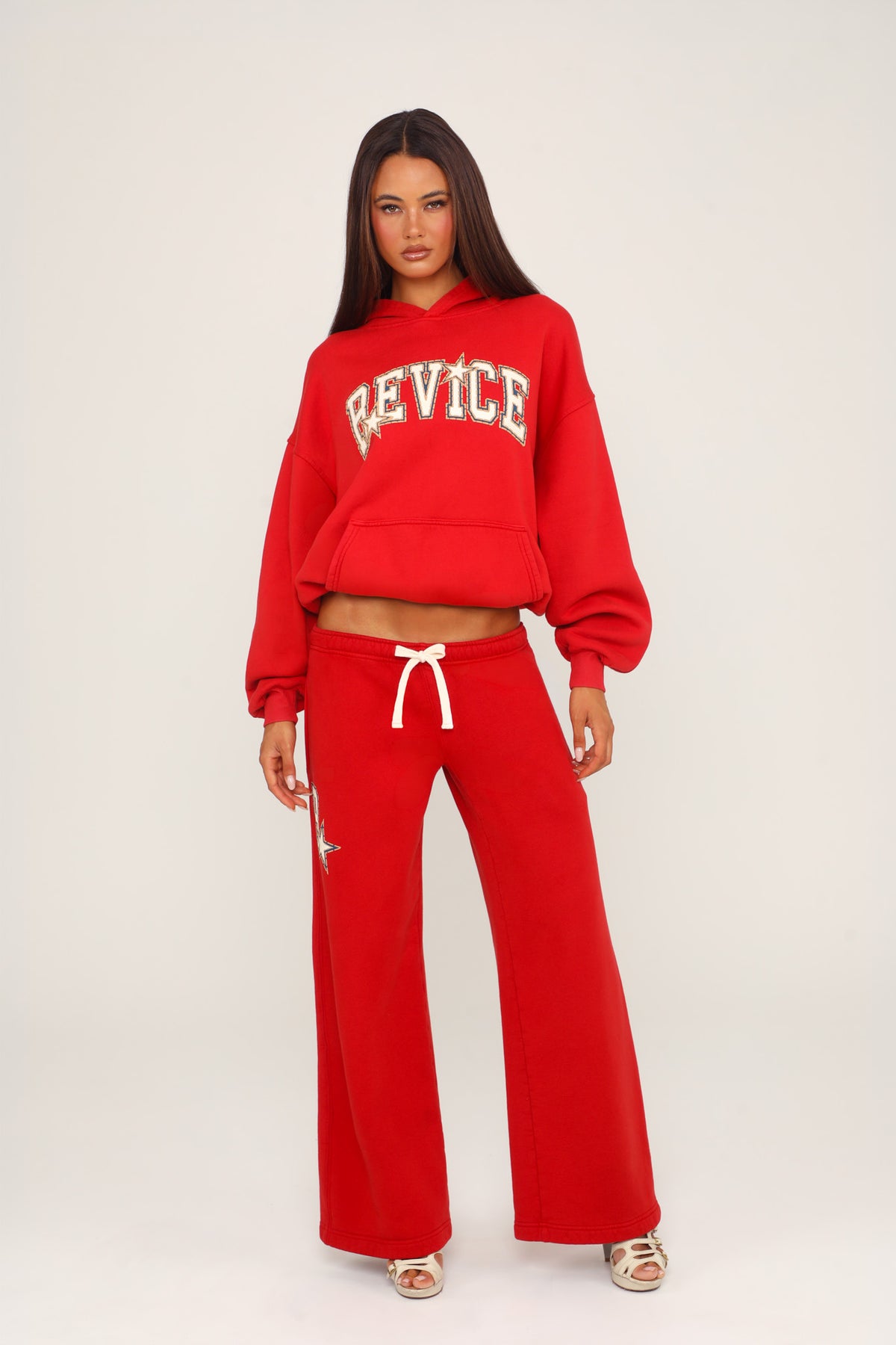 LAX SWEAT PANT / POPSTAR RED