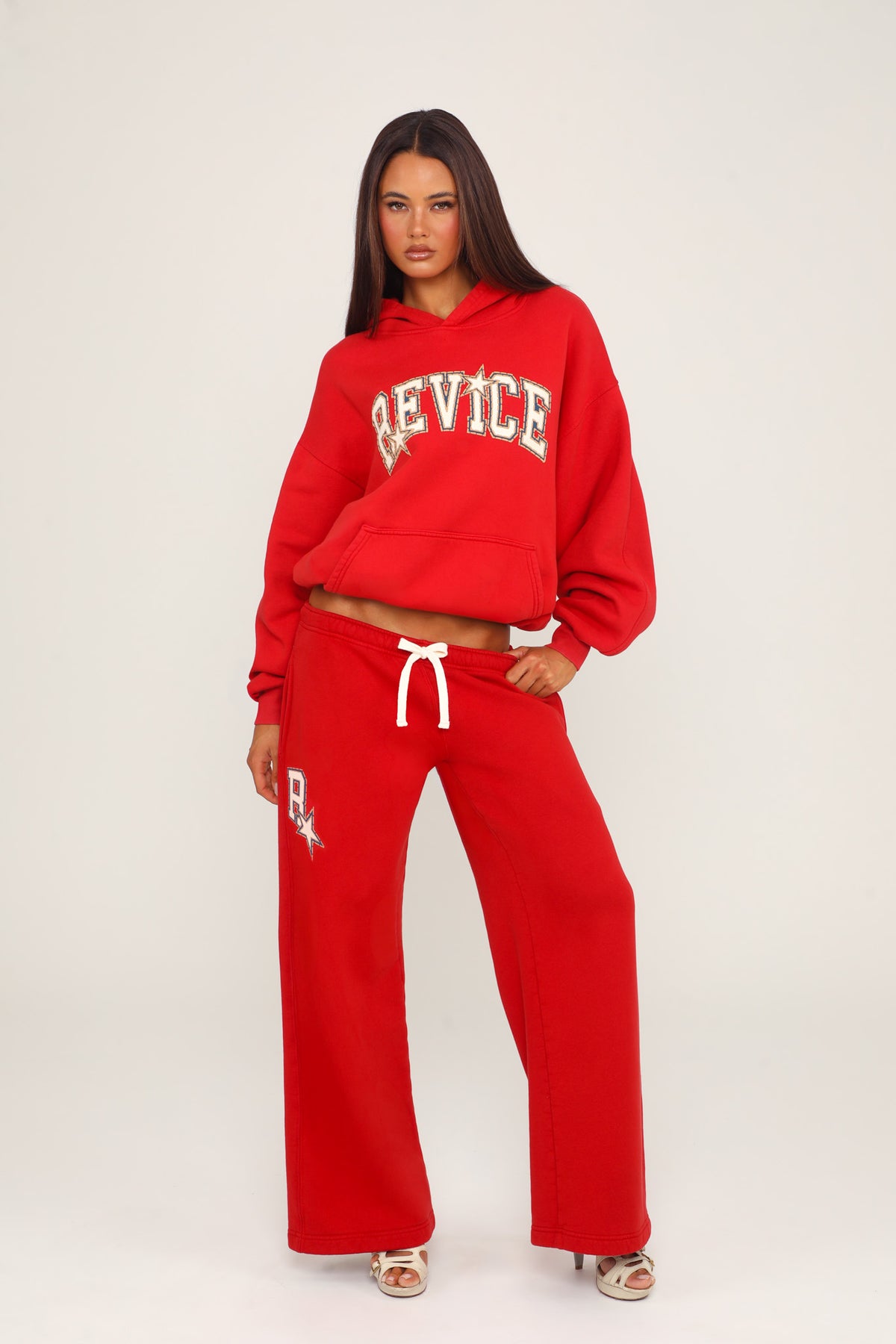 LAX SWEAT PANT / POPSTAR RED
