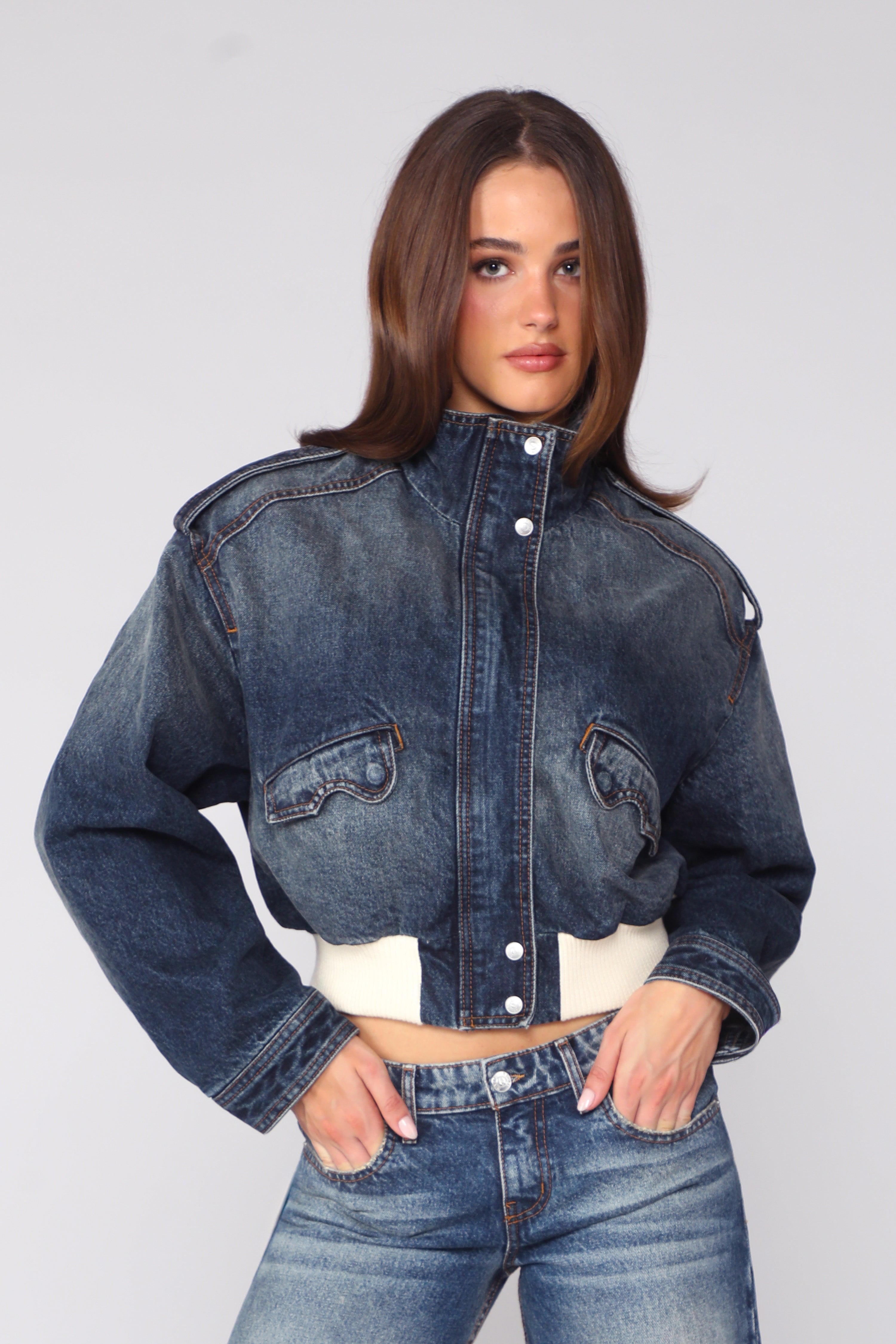 KENDALL JACKET / RIVER BLUE