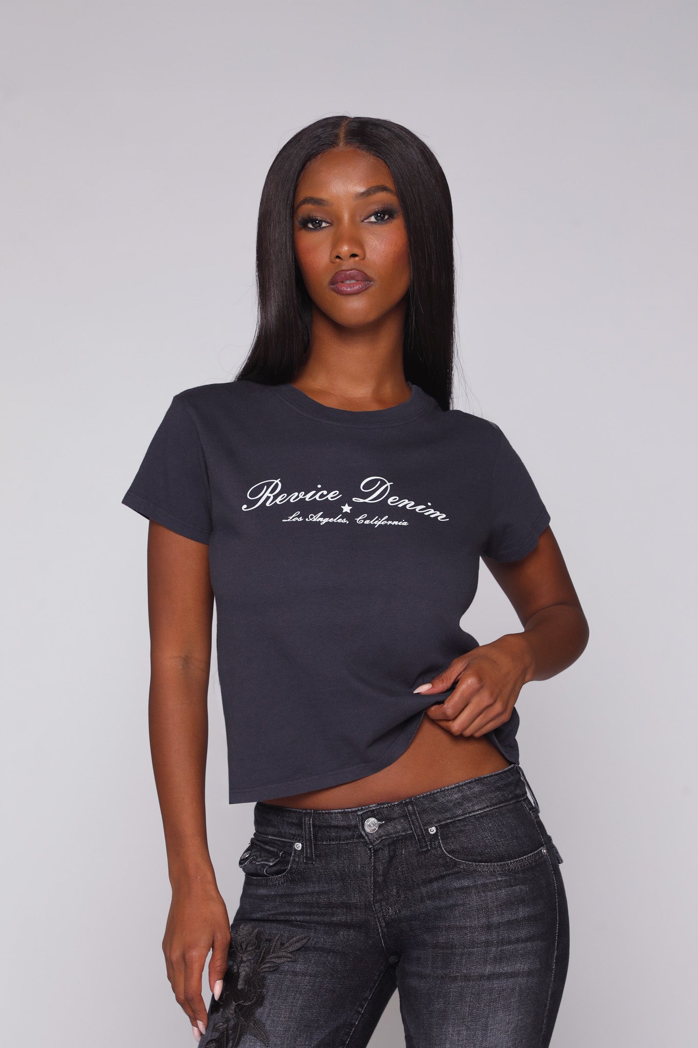 BRENTWOOD TEE / STEEL