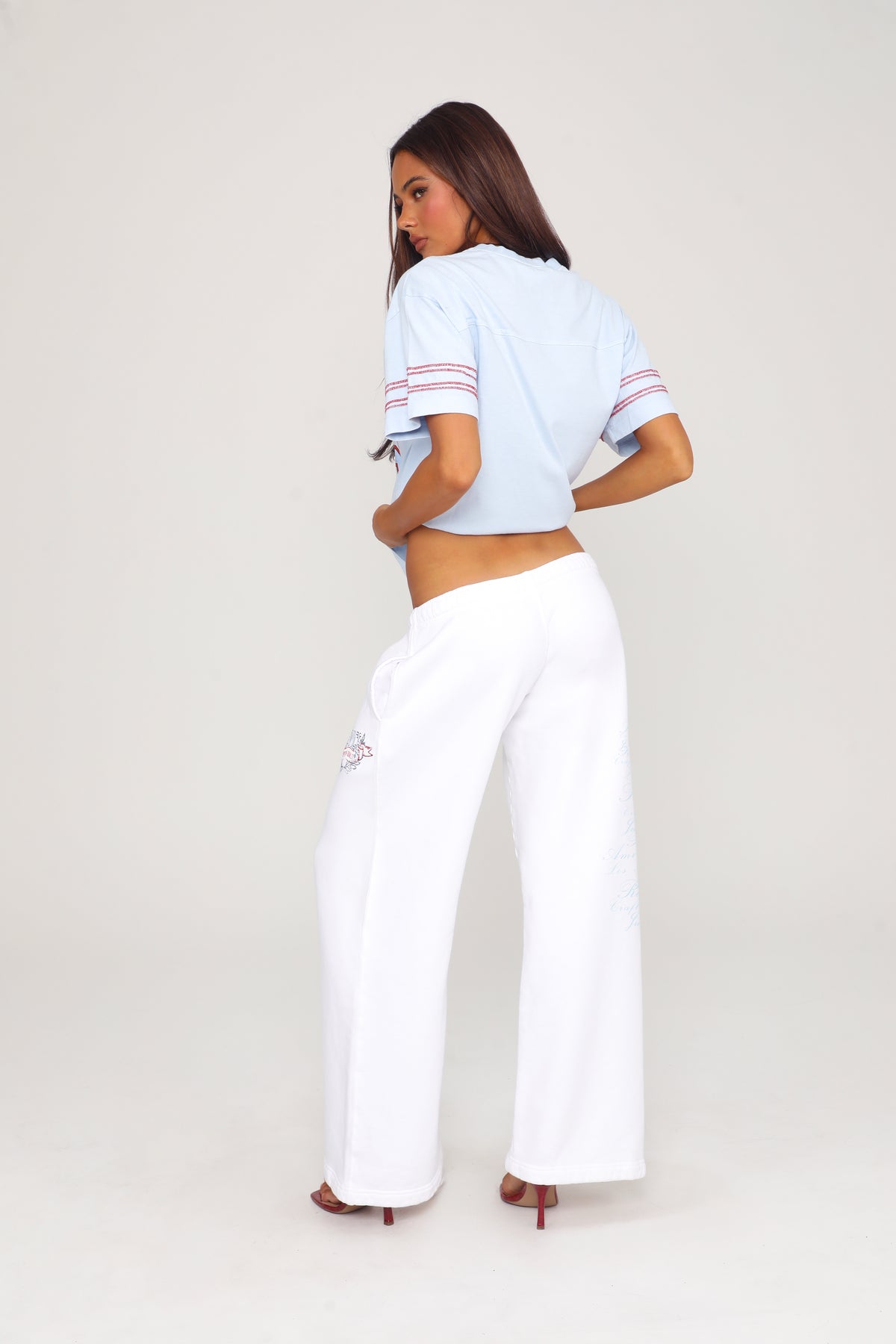 LAX SWEAT PANT / CLASSIC WHITE