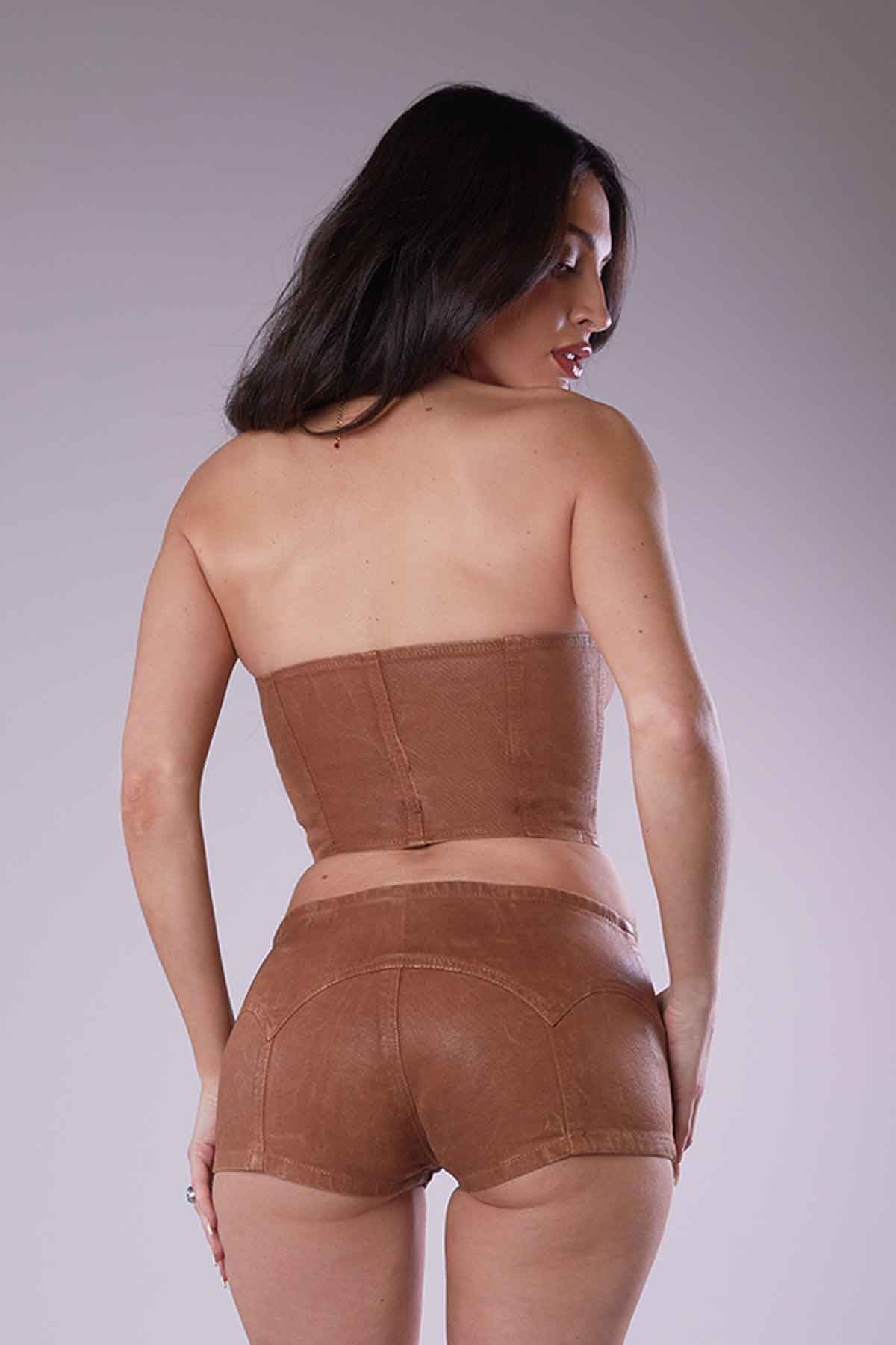 Center Stage Corset / Rust