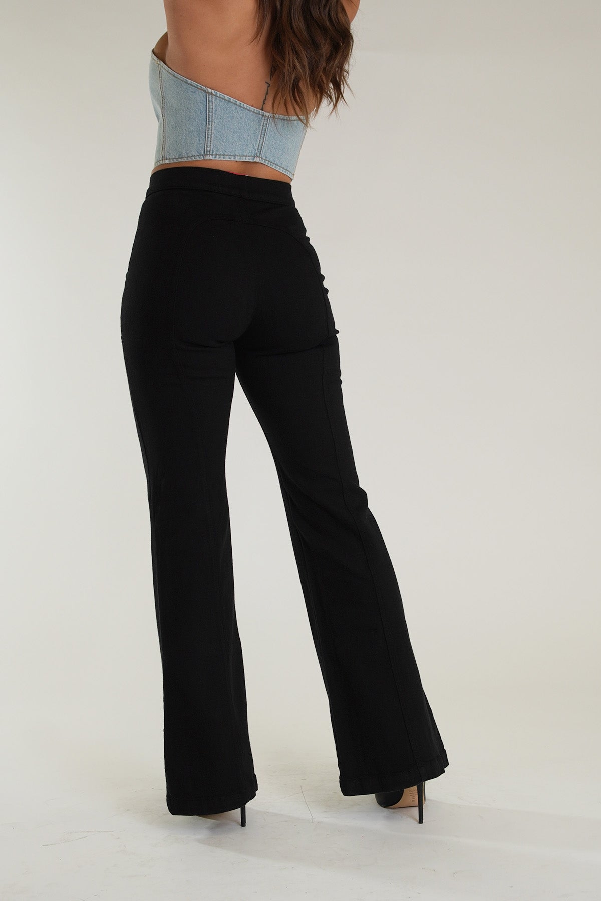 Rollergirl Flares / Jet Black